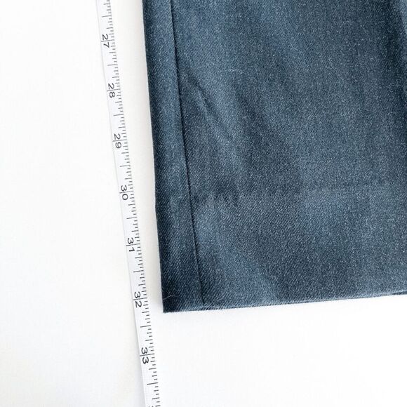 Banana Republic Women's Martin Fit Mid Rise Twill Trouser Pants Green Size 6 - Picture 9 of 9